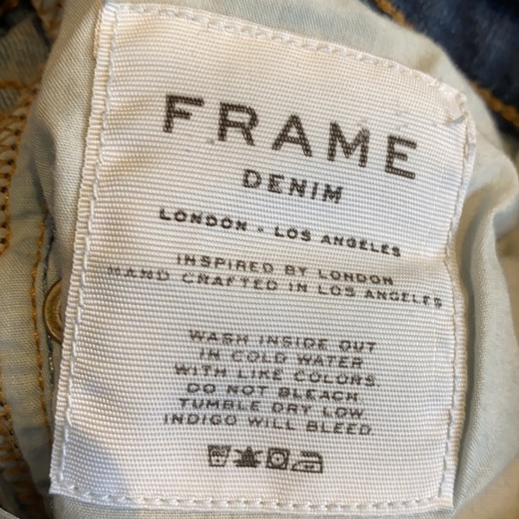 Frame Le Skinny de Jeanne Crop in Lennox wash 26 - Picture 7 of 8